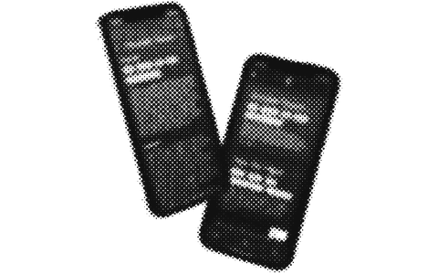 The DreamCatcher app shown on two phones.