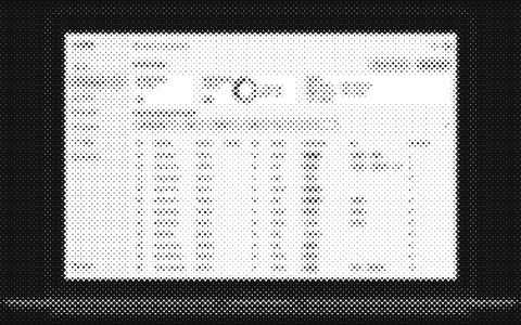 The Relif beneficiaries dashboard shown on a laptop.